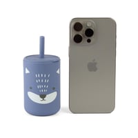 أكواب ملونة برسومات لطيفة للأطفال - (6) حبات