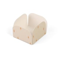 مقسمات ورقية فاخرة للتقديم لون بيج- (12) حبة | 4*4...