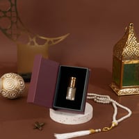 مجموعة (12) علبة تولات "رمضان مبارك" - لون عودي |...