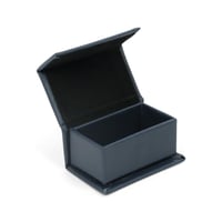 علبة بخور جلد فاخرة لون كحلي | 8*5*4 سم