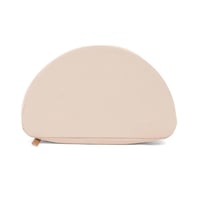 حقيبة لأدوات العناية بالأظافر لون بيج - (6) حبة