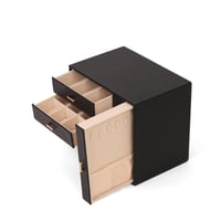 منظم مجوهرات (6) أدراج لون أسود