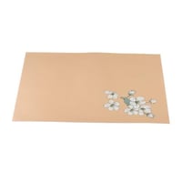 لباد سفرة فاخرة لون زهري - (12) حبة|40*30 سم