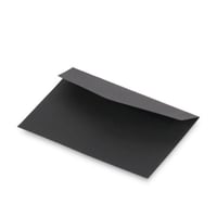 مجموعة (12) ظرف هدايا بلون أسود | 10*7 سم