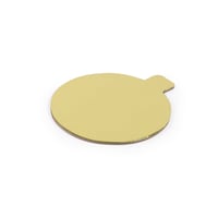 مجموعة (60) قاعدة كيك ميني دائرية بلون ذهبي فاخر |...