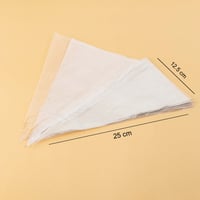 مجموعة (100) كيس بلاستيك شفاف للتوزيعات