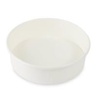 مجموعة (25) زبدية تقديم فاخرة ورقية بيضاء 14.5 سم