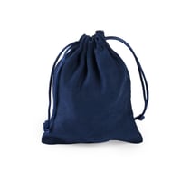 اكياس مخمل كحلي للهدايا والتوزيعات فاخرة - (12)حبة...