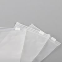 كيس بلاستيك أبيض بسحاب للإغلاق - (50) حبة| 10*15 س...