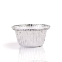 مجموعة ( 18 ) وعاء المنيوم دائرى + الغطاء 340 ملل