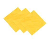 مجموعة (100) ورق المنيوم ذهبي لتغليف الشوكولاته