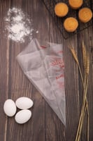 مجموعة (100) أكياس بلاستيك لتزيين الكيك والحلويات...