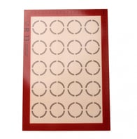 حصيرة سيليكون للمخبوزات والفطائر مقاس - 29.5 ×42 س...