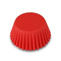 مجموعة (1000) ورق كب كيك أحمر فاخر |5*4*2.9سم