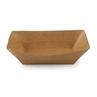 صحون ورق كرافت بني - (50) حبة | 6 انز