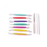 مجموعة (9) أقلام لنقش وتزيين الحلى بفرش مختلفة