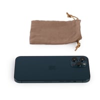 اكياس مخمل بني للهدايا والتوزيعات فاخرة - (12)حبة...