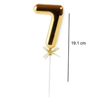تغريسة للكيك والهدايا رقم (7) لون ذهبي