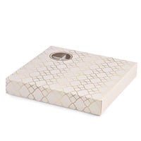 مجموعة (12) علبة فاخرة للشكولاتة والحلويات بنافذة...