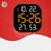 ساعة الحائط الرقمية