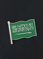 العلم السعودي  فضي