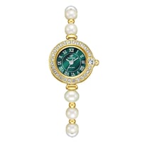 ND2216 ساعة نسائية ستانلس ستيل لؤلؤ