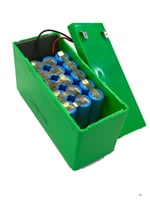 منظومة إدارة طاقة شمسية 140W مع بطارية ليثيوم 12A