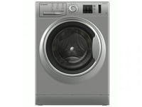 غسالة ملابس اريستون - 8 كيلو تعبئة أمامية ستيل انف...