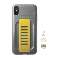 Grip2u كفر للايفون فضي