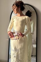 فستان سهرة ميكادو بتطريز فخم