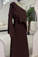 فستان سهره عودي بتصميم جديد