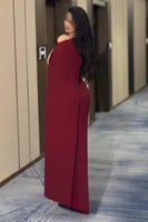 فستان سهره عودي بتصميم جديد