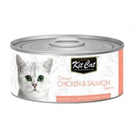 دجاج منزوع العظم مع السلمون 80غ