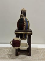 جرة فخارية ملبسة بسعة (2,5لتر)