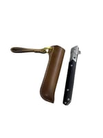 سكين (قلم) مع جراب جلدي