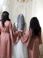 عرض الفخامه التوفيري ( ١ روب عروس ابيض + ٢ روب ملو...