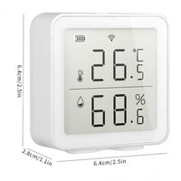 جهاز ذكي لاستشعار درجة الحرارة والرطوبة يعمل بالوا...