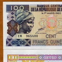 غينيا فئة 100 فرنك أنسر