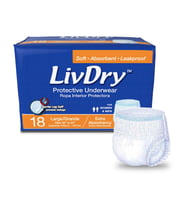 حفائض كبار السن ليف دراي - كبير 18 حبة Large