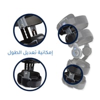 دعامة الركبة ROM-R مع نظام تحكم بمدى حركة الركبة -...