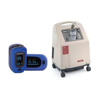 جهاز توليد الاكسجين 5 لتر يوويل + جهاز قياس نسبة ا...