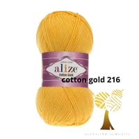 قطن قولد درجات الاصفر والبرتقالي