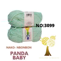 -NAKO-Bonbon Panda Baby - خيوط الدلفين