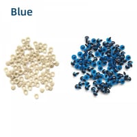 عيون دمى ملونه مقاس 16mm