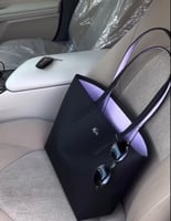 لاكوست دبل فيس ( اسود + بنفسجي )