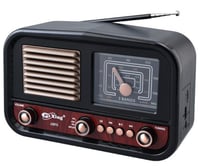 راديو j2bts مع لوحه شمسيه -كلاسيكي وعصري