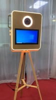 جهاز فوتوبوث بشاشة لمس بحجم 15.6 بوصة مع ستاند مست...