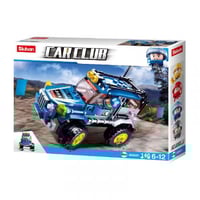 سلوبان قطع تركيب بلاستيك سيارة دفع رباعي أزرق - 14...