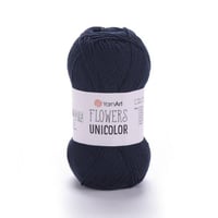 يارن ارت فلاورز يونيكولور 753 ( كحلي غامق جداً )