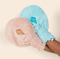 ُقفّاز تجفيف مايكروفايبر لشعر كيرلي – نعومة بدون ه...